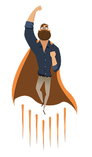 socialPALS Supermann